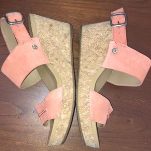 Wedge Sandals worn once.